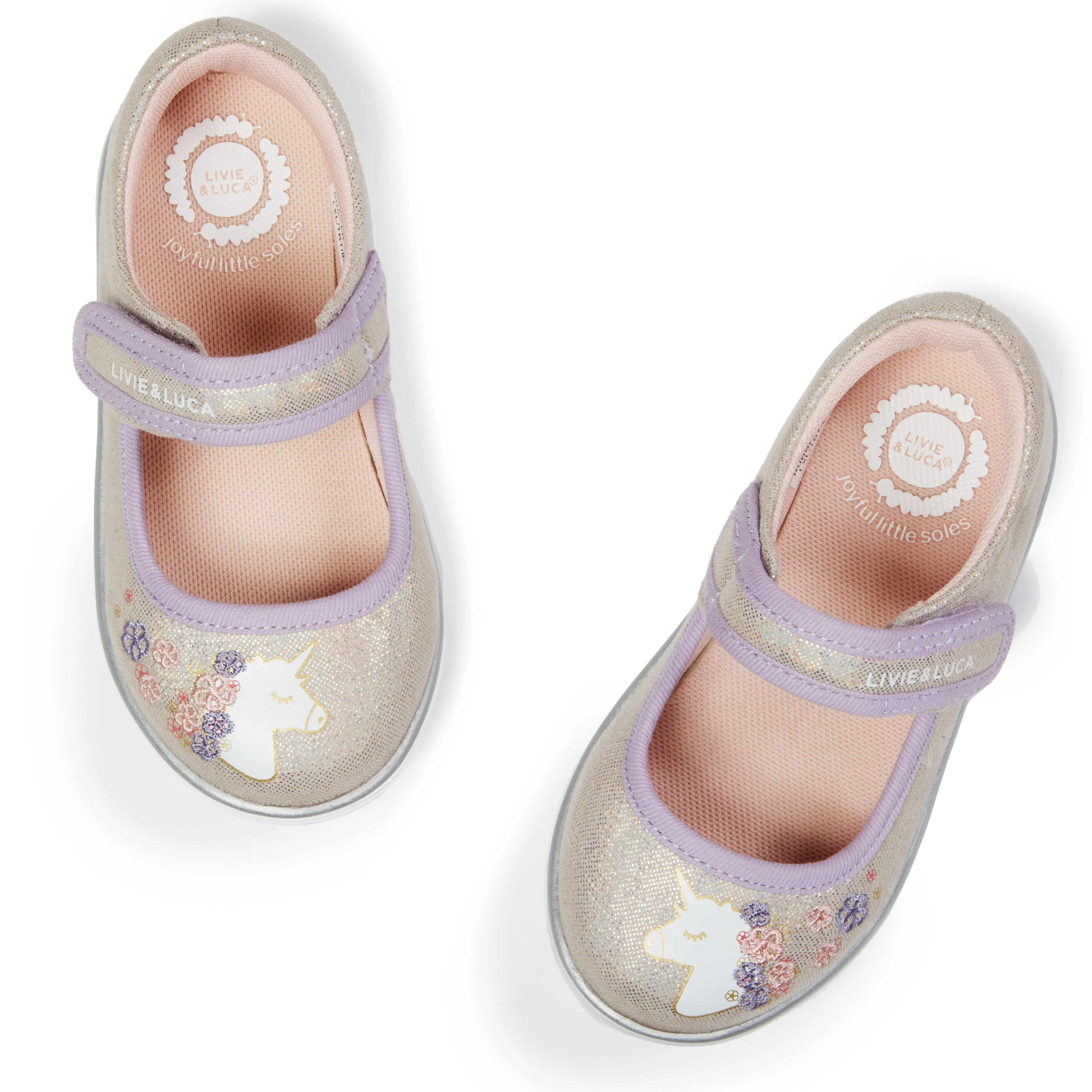 RAVINE UNICORN ECO Sneaker Mary Jane | Iridescent