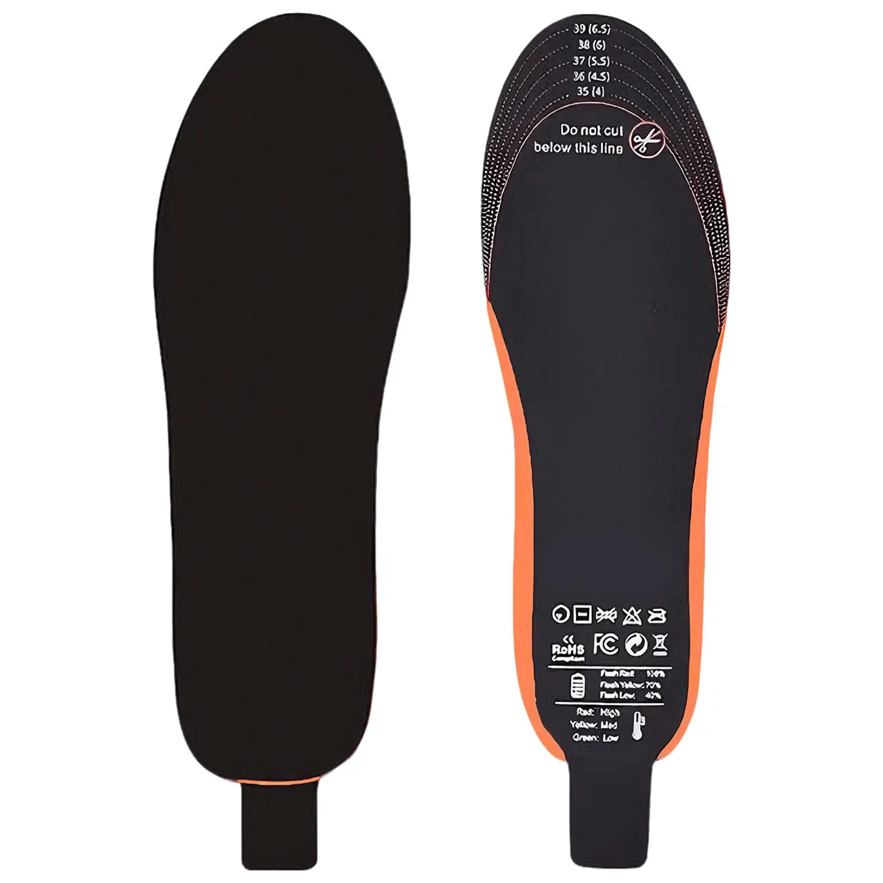 Recharge Pro Heated Insoles – App-Controlled, Ultra-Slim Design