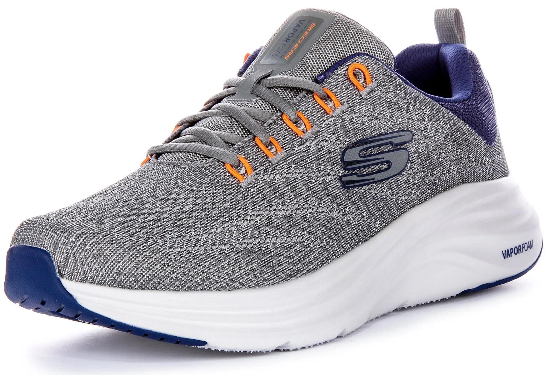 Skechers Vapor Foam In Grey Navy For Men