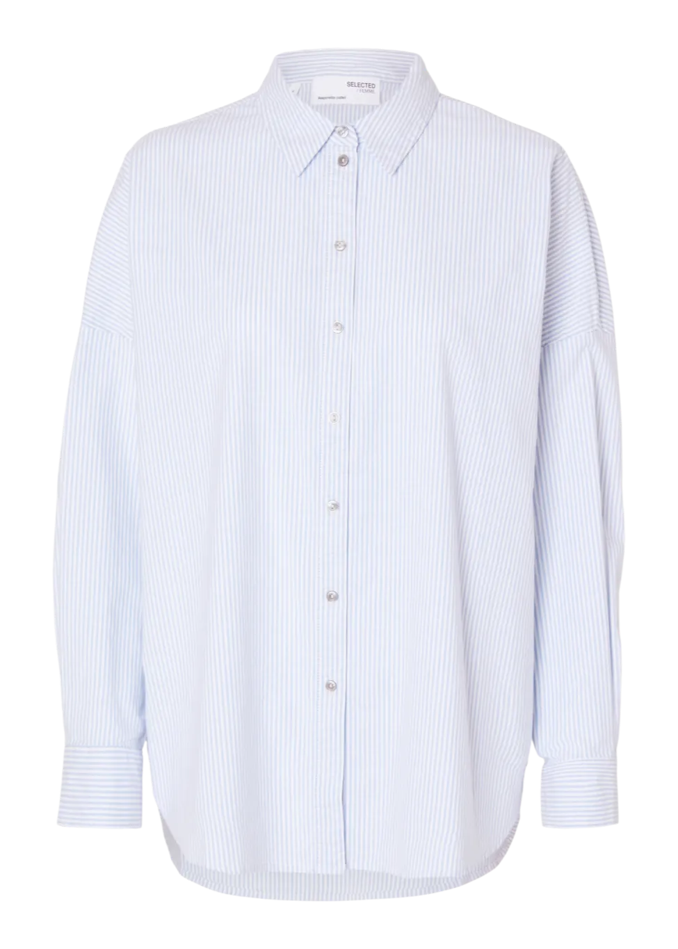 SLFNOVA LS OXFORD SHIRT NOOS | BRIGHT WHITE