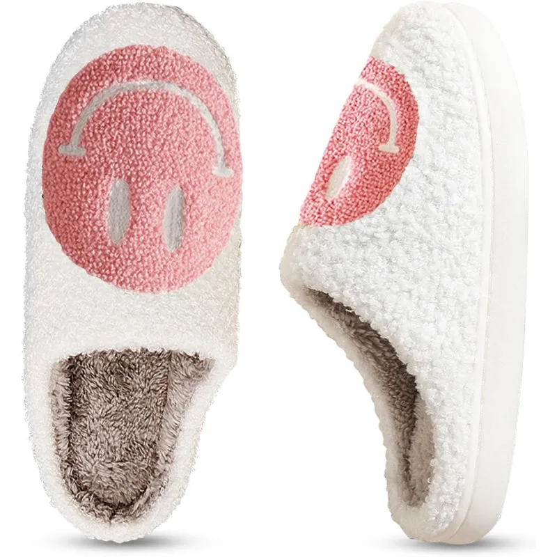 Smile Printed Slippers For Indoor And Outdoor Wear