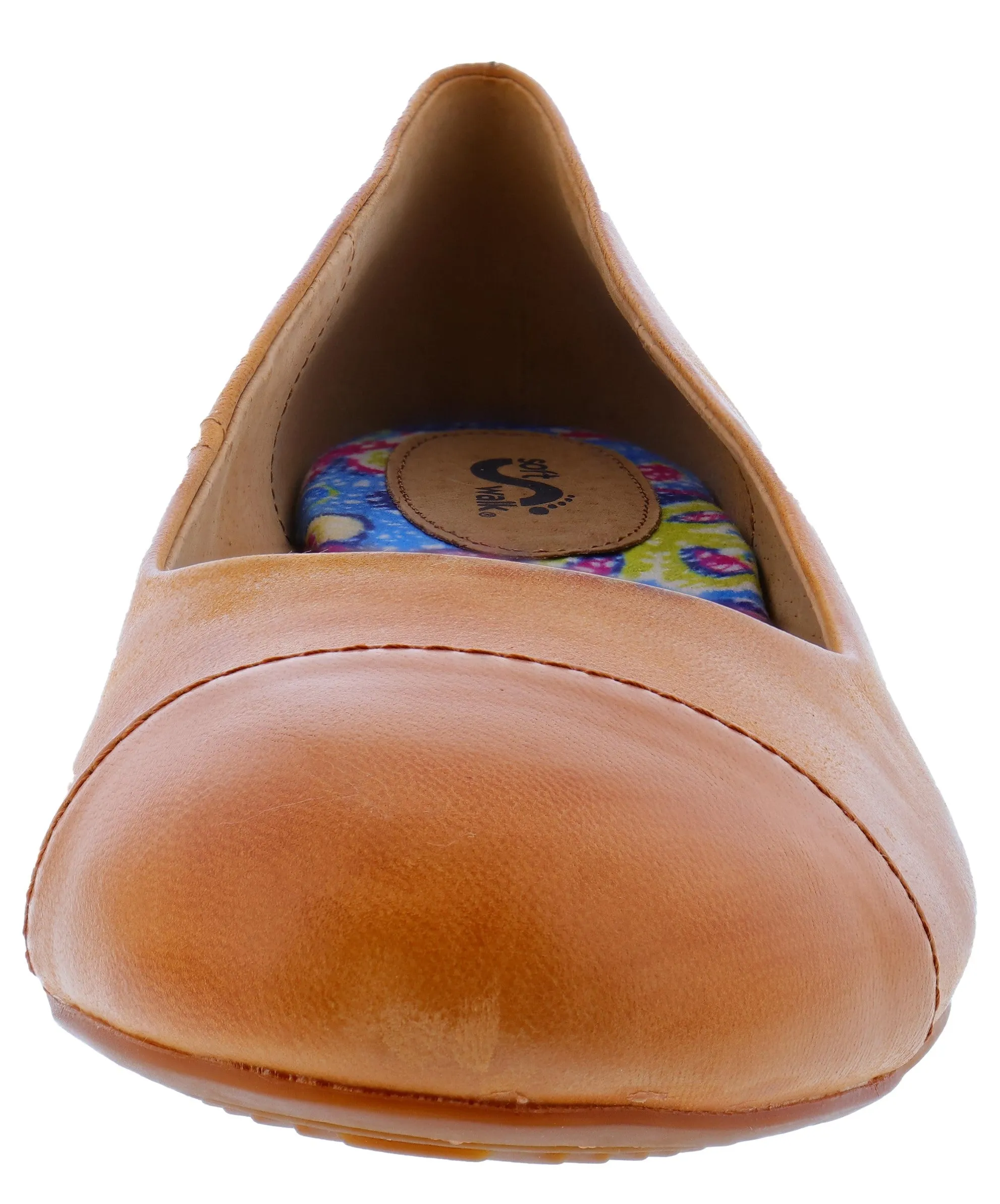 Softwalk Women's Napa Medium Width Slip On Ballerina Flats