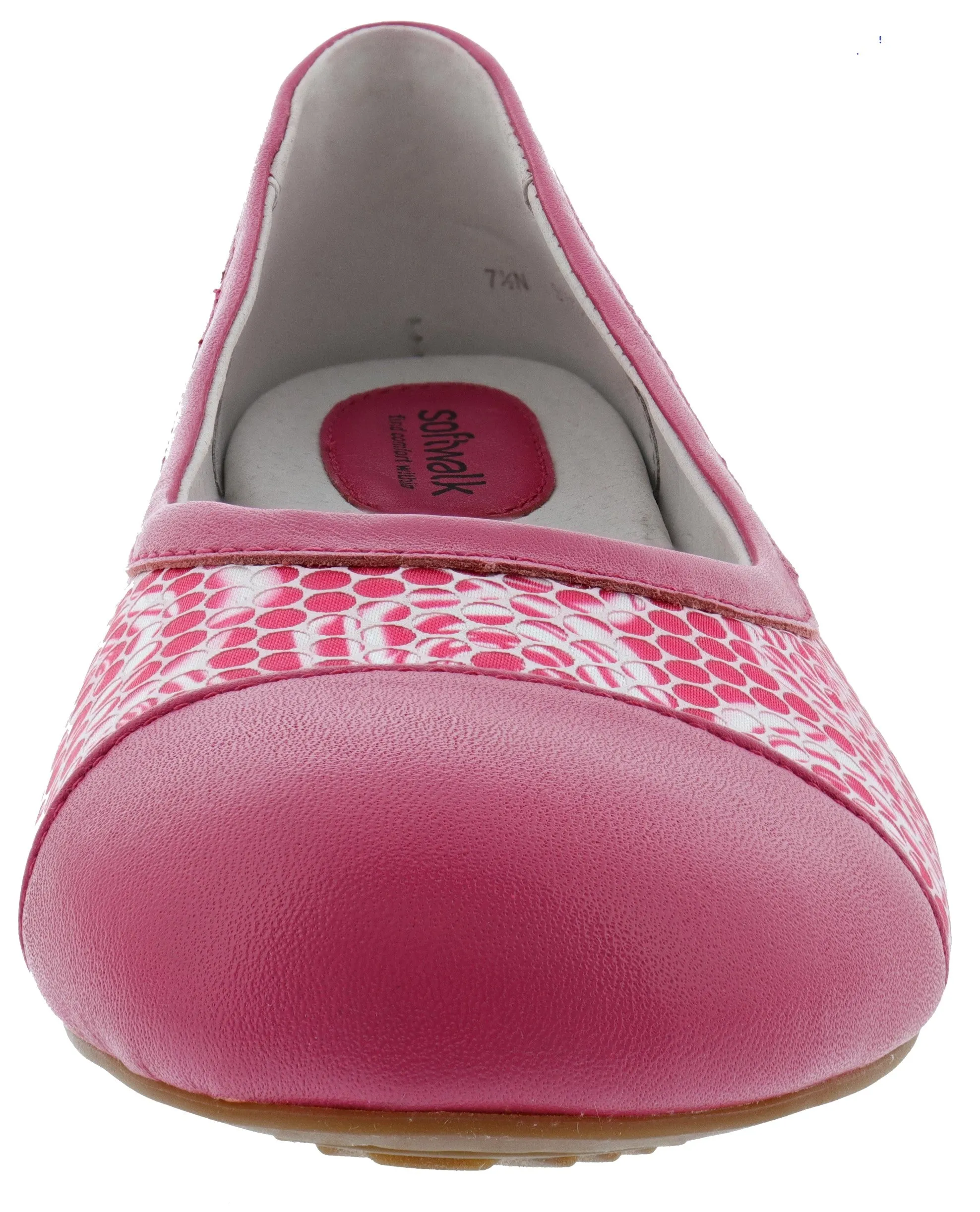 Softwalk Women's Napa Medium Width Slip On Ballerina Flats