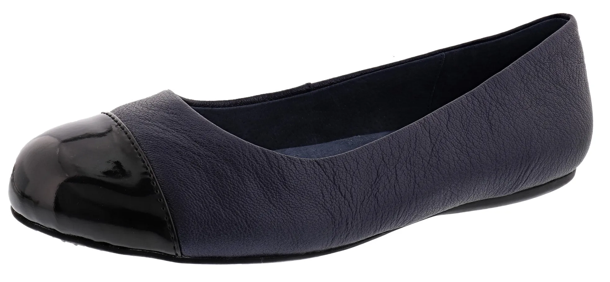 Softwalk Women's Napa Medium Width Slip On Ballerina Flats