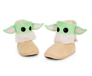 Star Wars: The Mandalorian Grogu Women's Boot Slippers