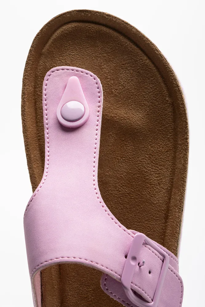 Thong Cork Sandal Pink