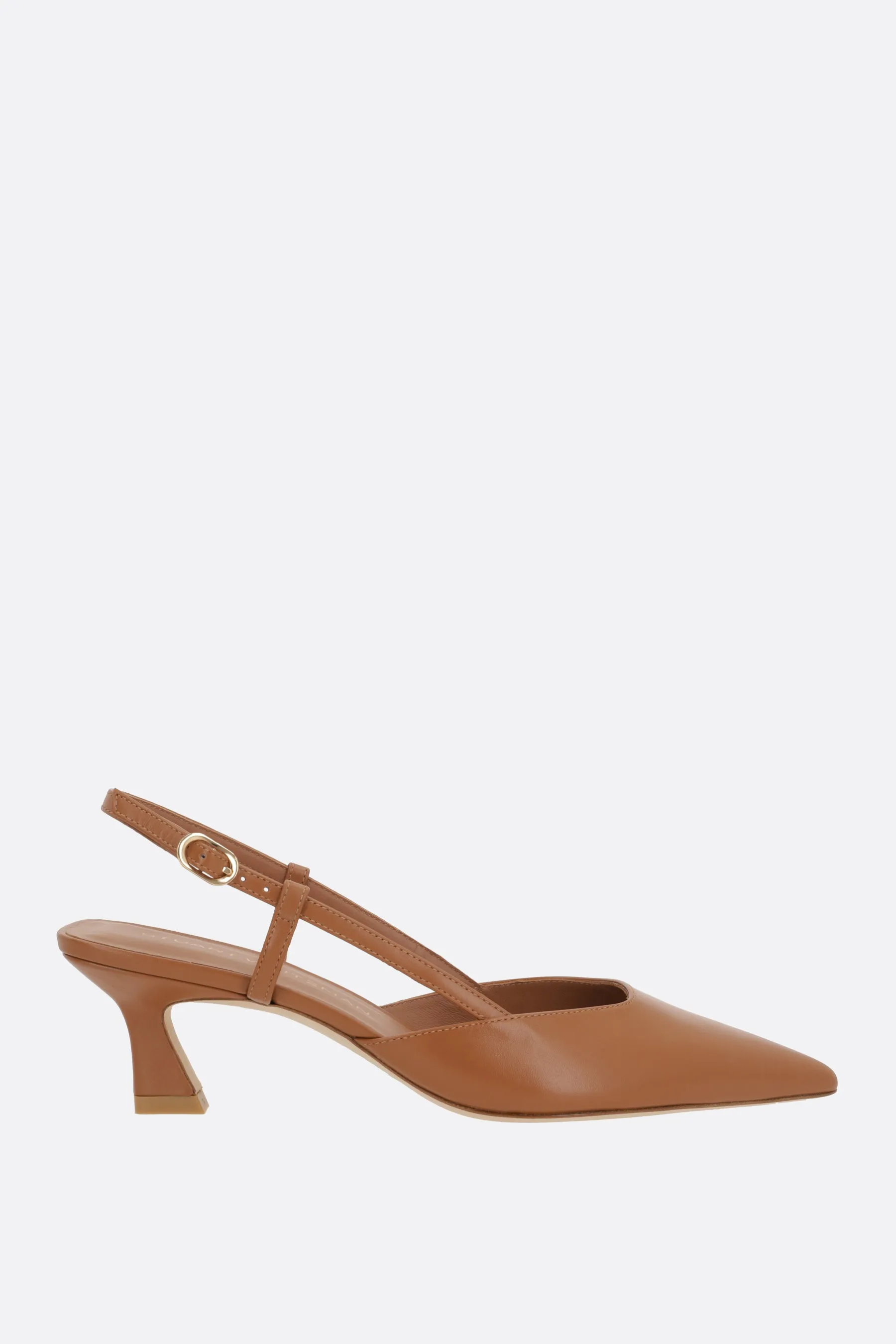 Vinnie Smooth Leather Slingbacks