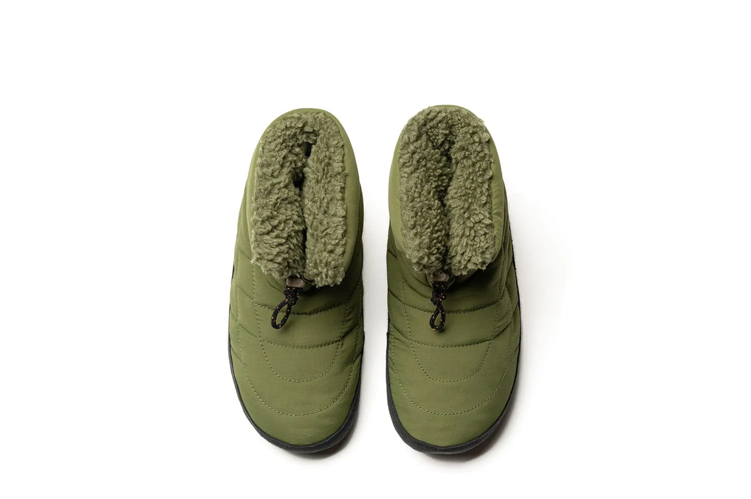 Womens - Après Puff Bootie - Surplus Green