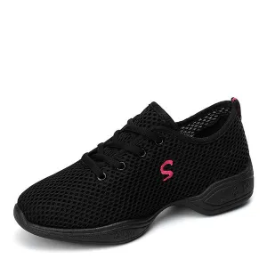 Women's Cloth Sneakers Modern Jazz Sneakers Dance Shoes