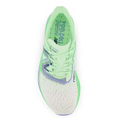 Women's FuelCell SuperComp Pacer - White/Vibrant Spring Glo - Regular (B)