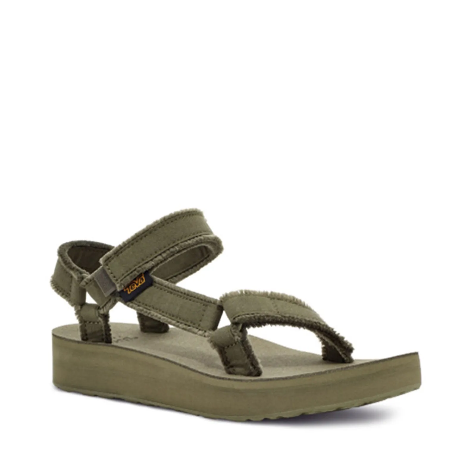 Women's Shoes Teva MIDFORM UNIVERSAL CANVAS Strappy Sandals 1127570 OLIVE